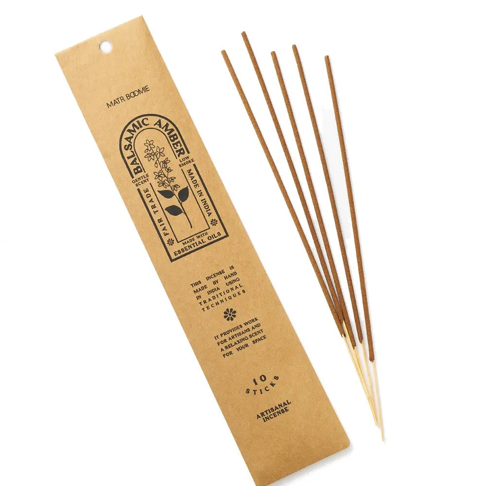 Balsamic Amber Incense Pack