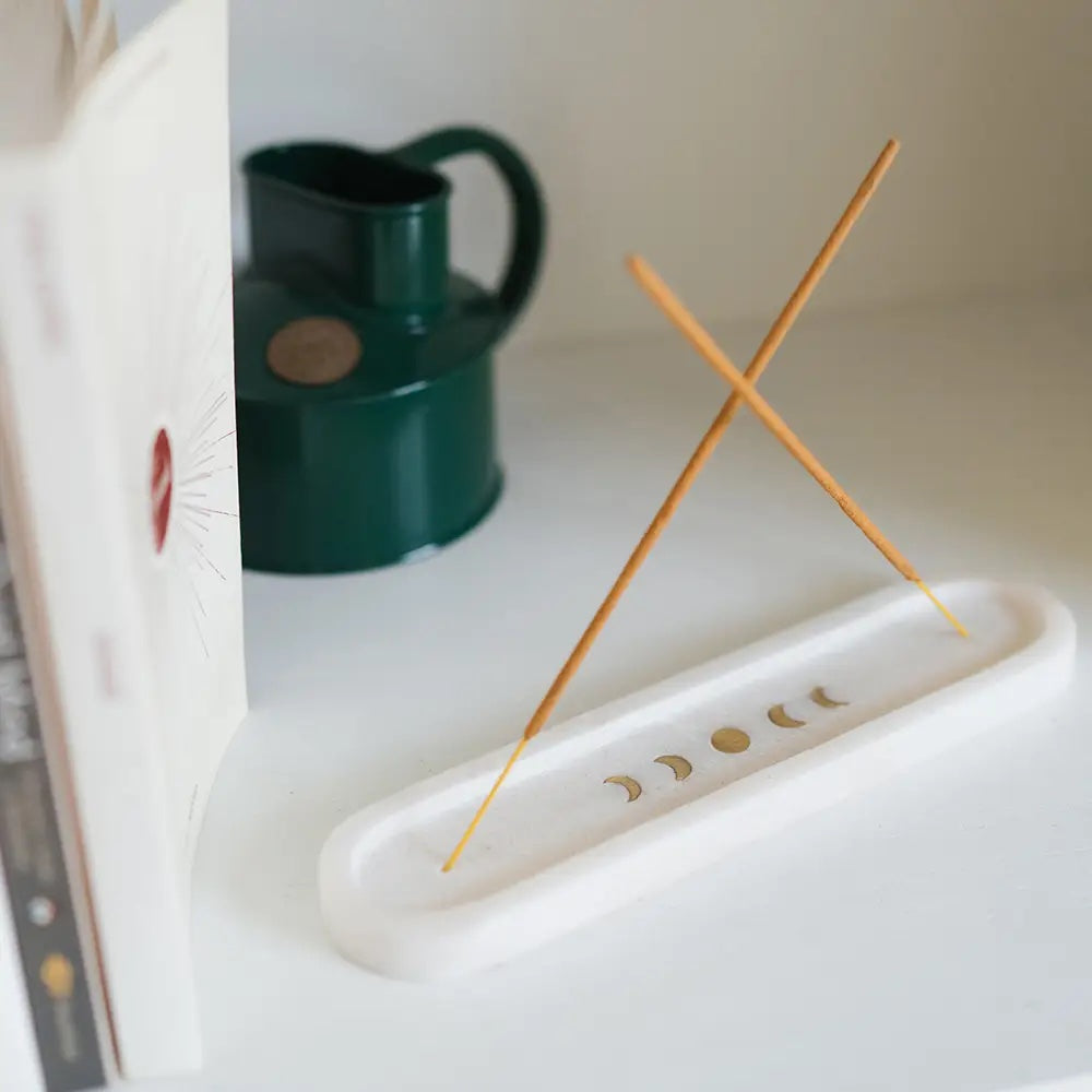 Moon Phase Incense Holder