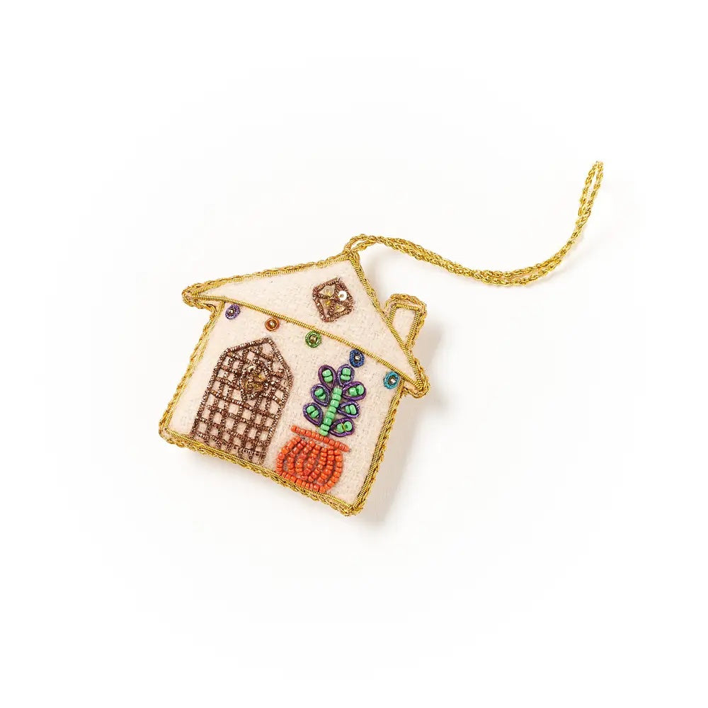 Embroidered Plush Home Felt Ornament