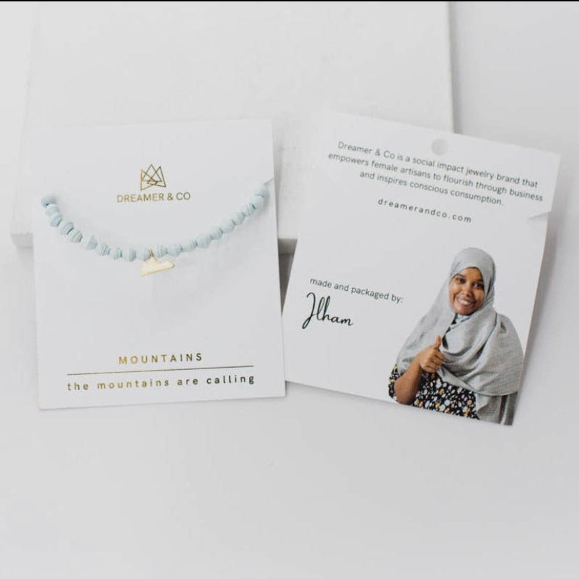 The Mountain Charm Bracelet