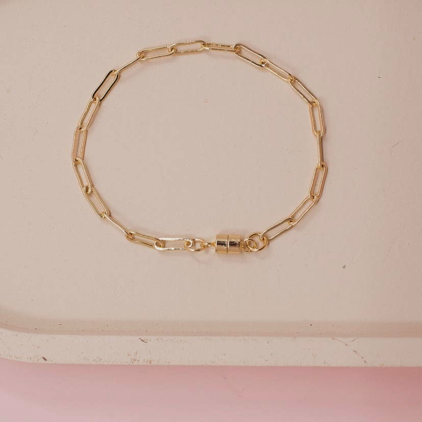 The Magnetic Paperclip Bracelet