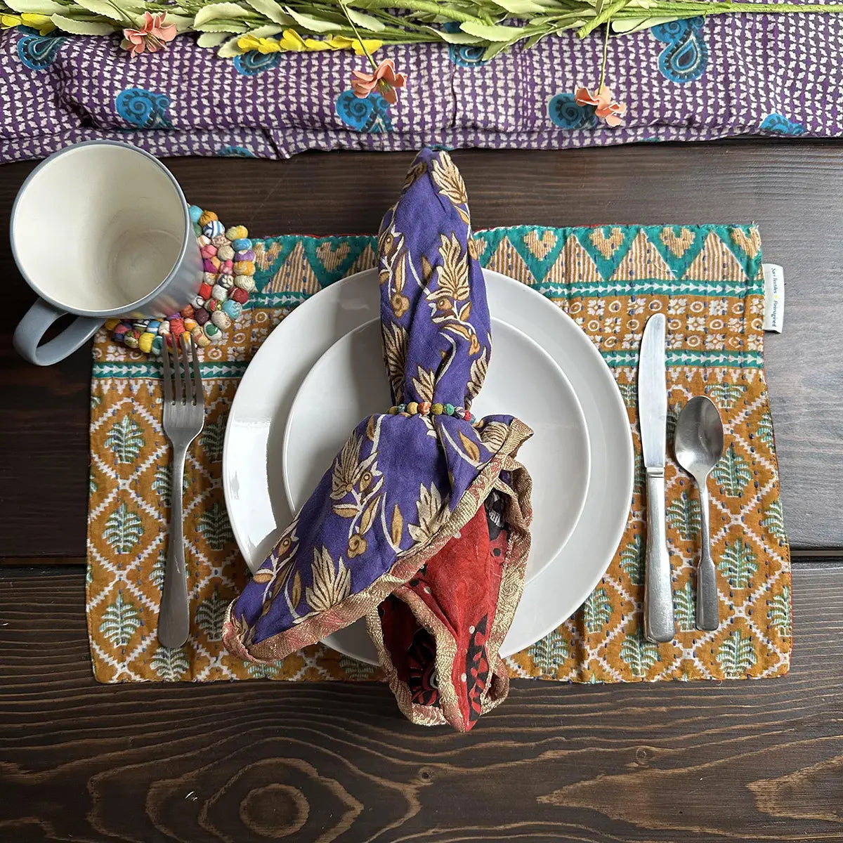 Sari Home Napkins (Set of 4)