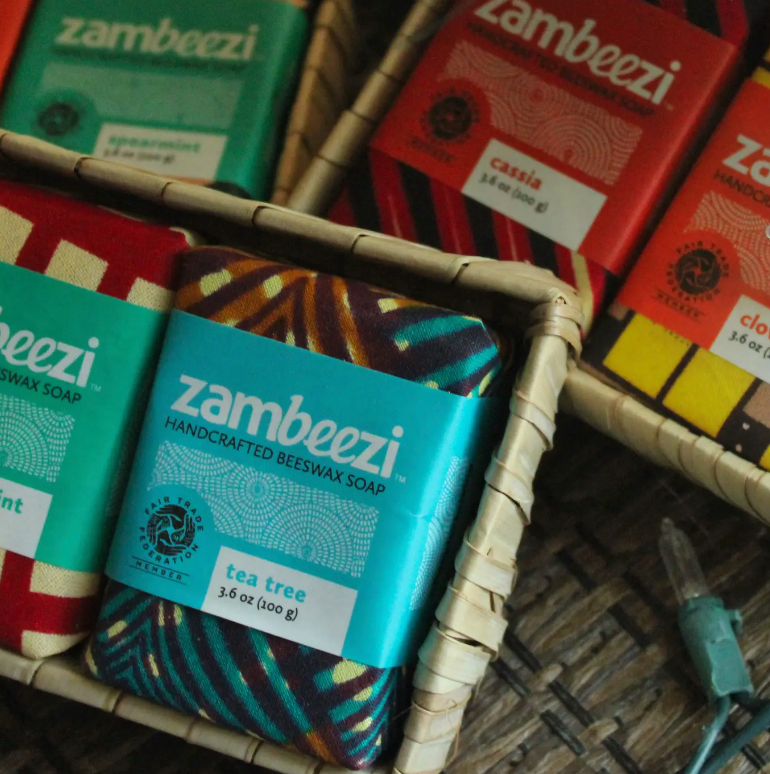 2 Bar Soap Basket - Tea Tree/Spearmint