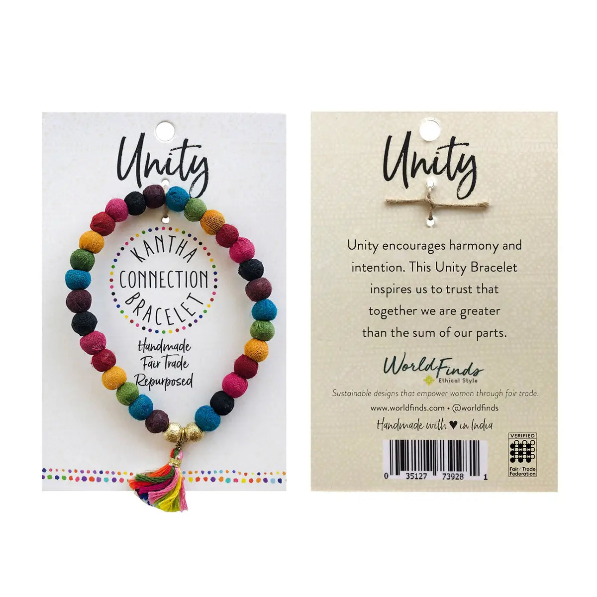Unity Kantha Connection Bracelet
