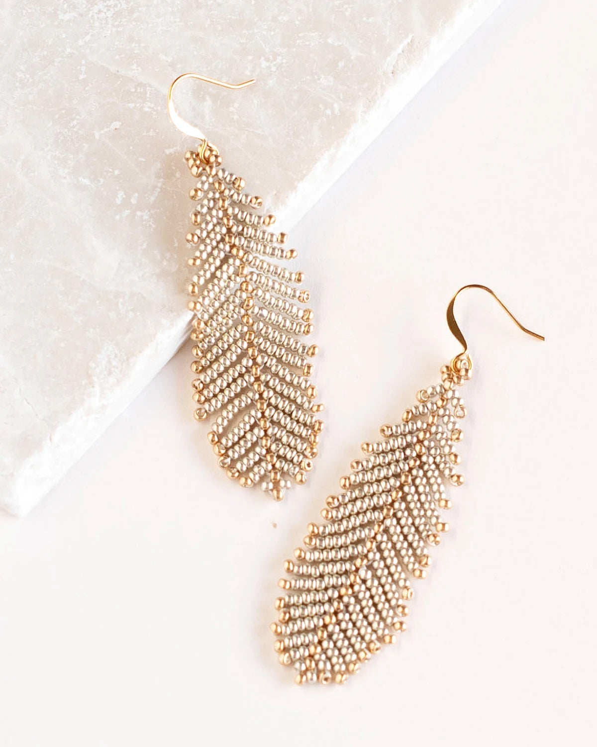 Gold Leaf Earrings