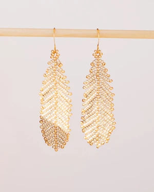 Gold Leaf Earrings