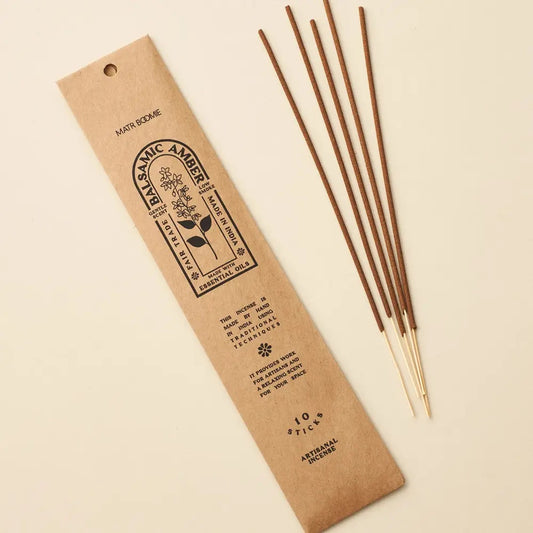 Balsamic Amber Incense Pack