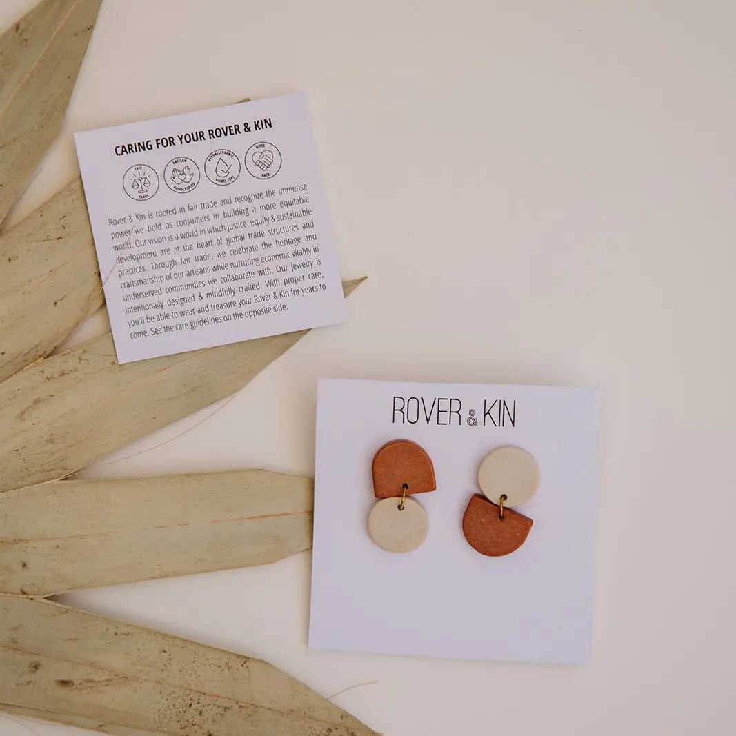 Backflip Clay Earrings