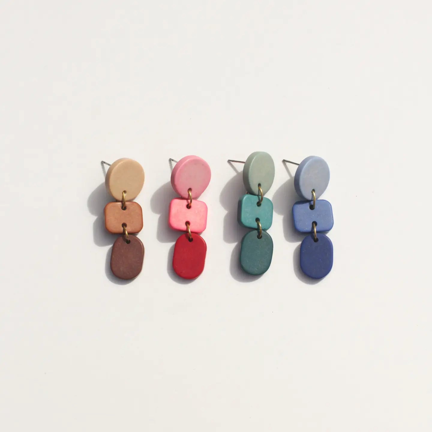 Ombré Clay Earrings